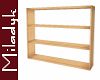 MLK Closed Wood Shelves