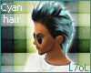 [L7]Cyan hair