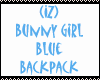 IZ Bunny Backpack Blue