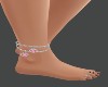 !R! V-Day Anklet Pink