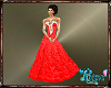 Lady in Red Wed. Gown
