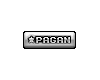 Silver Pagan Tag