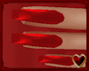 T♥ Red Passion Nails