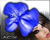 (ACX)Blue Flower Hat