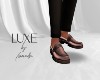 LUXE Mens Shoe Rosegold