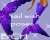Purple magic tail