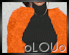 .L. Leah Fur Orange