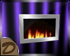 (D)Purp Pitt Fireplace