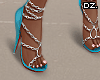 Blue Chained Heels!