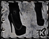 |K| Black Boots Chains F