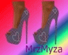 Monica Plaid Heels