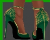 Lovely Green High Heels