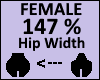 Hip Scaler 147% Female