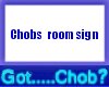 Choblyn's sign