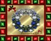 Ali-Xmas wreath(blue)