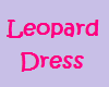 M| Leopard bow dress.