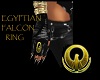 EGYPTIAN FALCON RING F