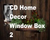 CD Home Decor Window Box