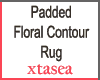 Floral  Contour Rug