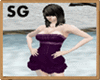 *SG| plum sexy dress