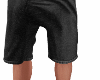 Denim Black Shorts