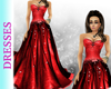 Red Diana Gown