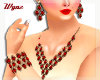 Wz! Asna Ruby Set