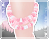 P| Candy Anklet - Pink