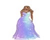 bluepink sparkle gown