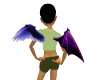 Purple Demon Angel Wings