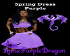 Spring Dress Purple