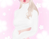 𝓜 | White Sweater