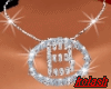 K* B necklace strass
