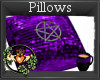 Purple Pentagram Pillows