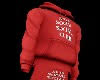 anti red hoodie