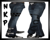 Snake Iron Cross jeans
