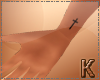 K- Cross Tattoo