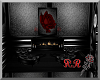 roses fire place
