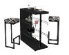 black and white bar