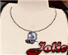 JF Silver Skull Necklace