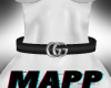 Black S GGucci Belt SM