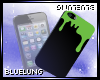 BL  Grn Slime iPhone