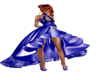 Blue tango dress UA