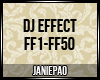 DJ Effect FF1-FF50