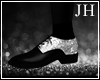 JH| Sequins Silver Shoes