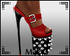 *MM* Spiked Plats red