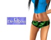 TK-Green Panties w/bow