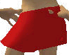 red baby girl mini skirt