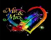 Mr&Mrs neon Heart