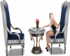 LUX NAVY BLUE VIC CHAIRS